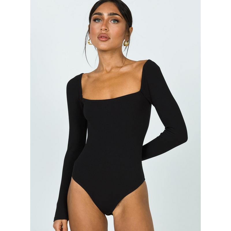 Charlotte Bodysuit Black
