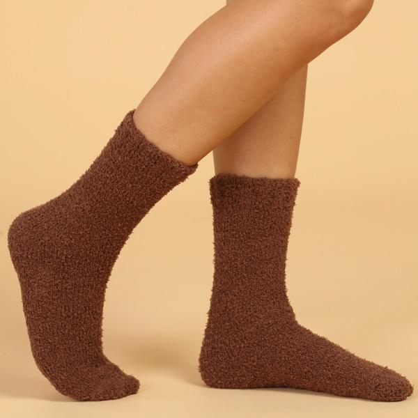 Comfelie Womens Fuzzy Socks Slipper Plush Warm Winter Sleep Home Soft Socks  SO087-SO090