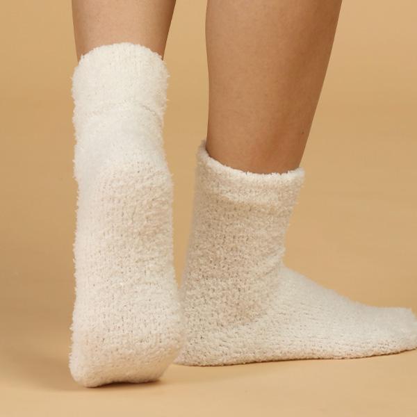 Comfelie Womens Fuzzy Socks Slipper Plush Warm Winter Sleep Home Soft Socks  SO087-SO090