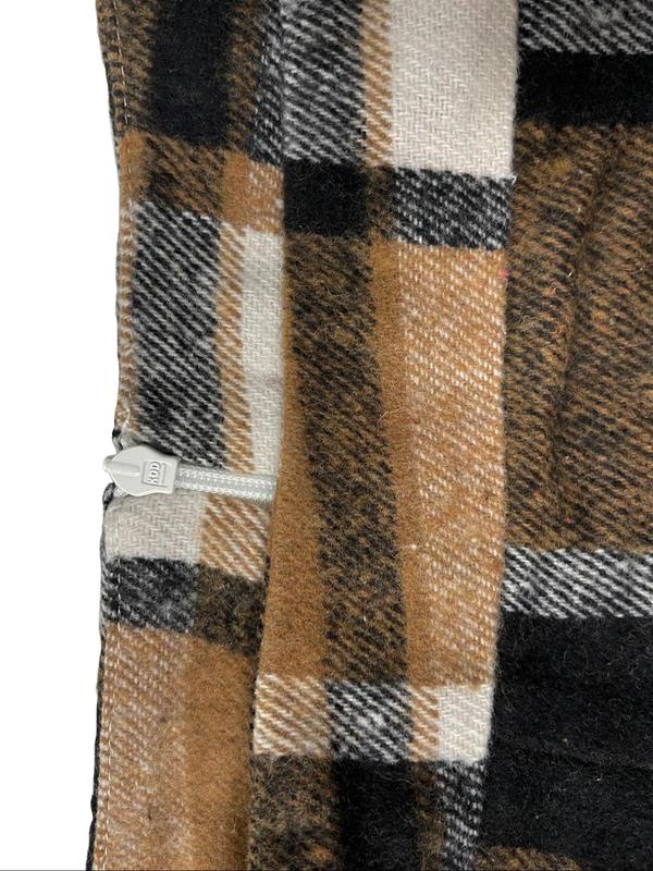 Women's Plaid Print Short Skirt, Casual Fashionable Skirt for Daily Wear, Ladies Bottoms for Spring & Fall