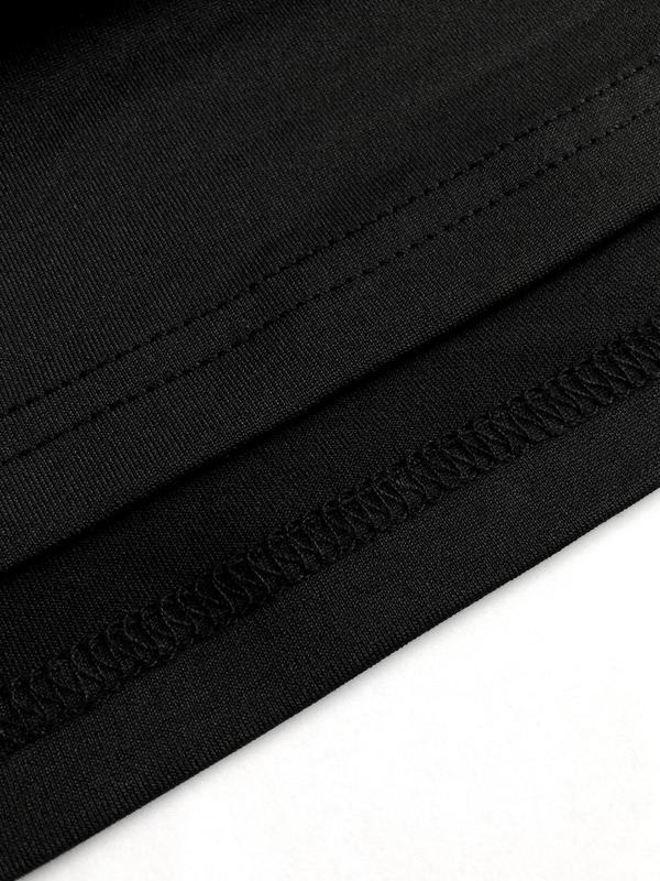 Women's Plain Ruched Wrap Backless Cami Top, Elegant Spaghetti Strap Top for Summer, Ladies Clothes for Daily Wear