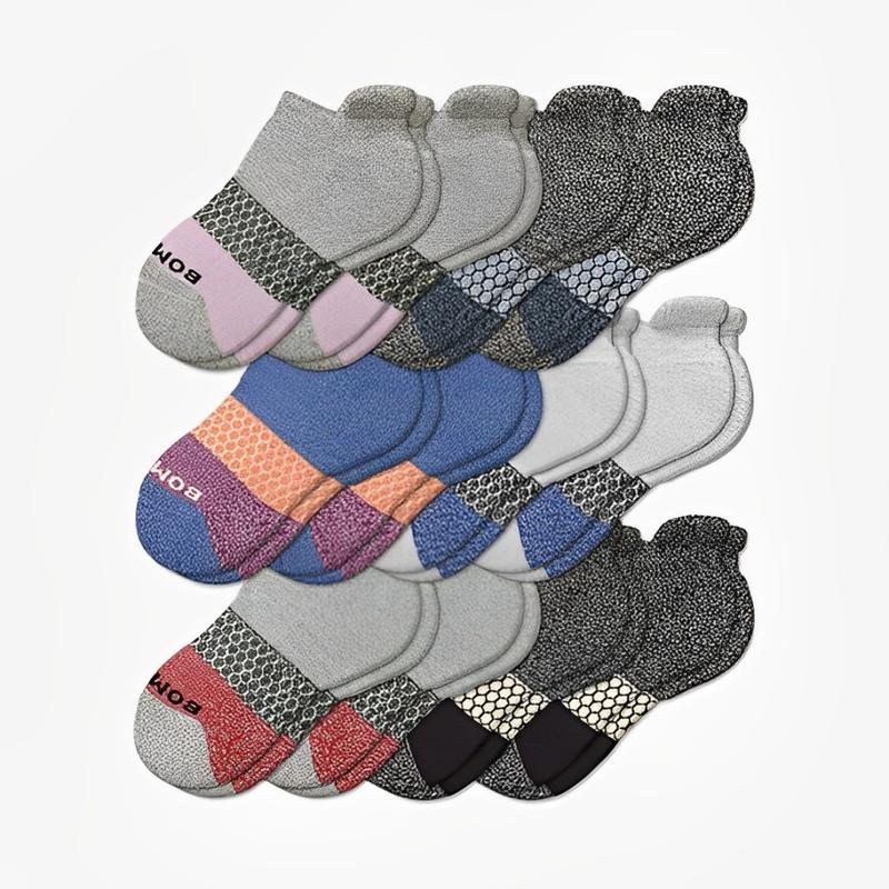 BomBas Women's Comfortable Ankle Socks for Everyday Wear - Womenswear Casual Elastic
