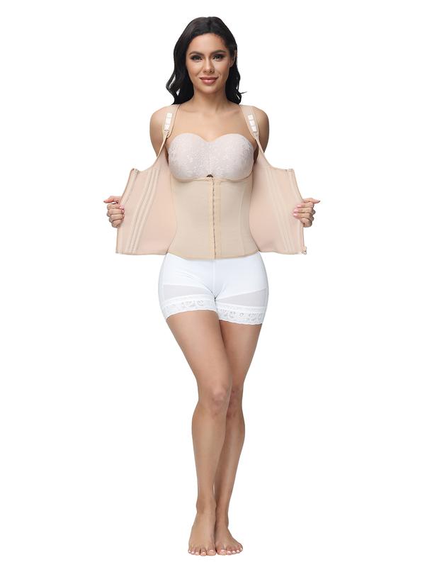 WISHSER Women Girdles Comfortable Underwear Belt Shapewear Colombia Bodysuit with Shoulder Strap