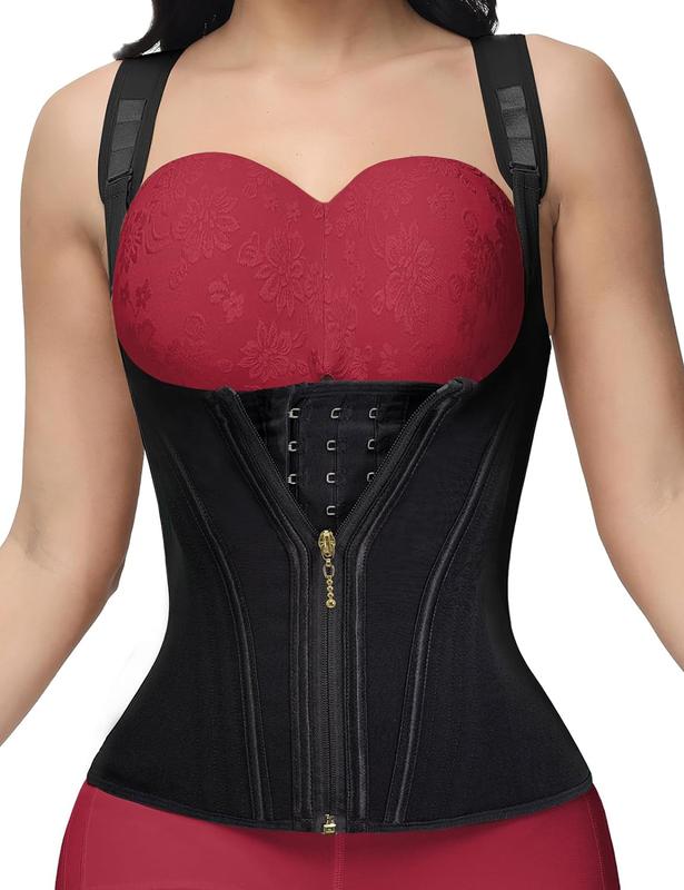 WISHSER Women Girdles Comfortable Underwear Belt Shapewear Colombia Bodysuit with Shoulder Strap