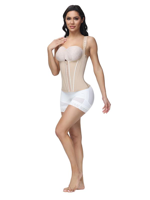 WISHSER Women Girdles Comfortable Underwear Belt Shapewear Colombia Bodysuit with Shoulder Strap
