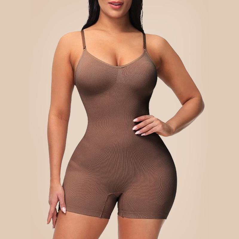 ChicCurve Women's Full Body  Shapewear  Thigh Slimer Tummy Control Butt Lifter Bodysuit  Slimming Seamlessly  Womenswear Sculpting faja
