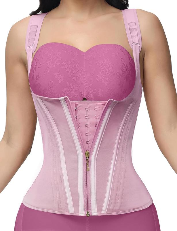 WISHSER Women Girdles Comfortable Underwear Belt Shapewear Colombia Bodysuit with Shoulder Strap